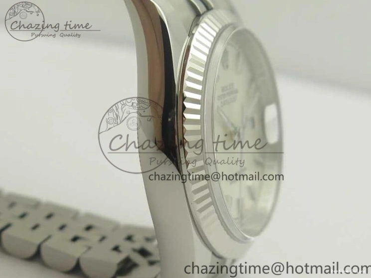 0104 DateJust 36 SS 116234 ARF 1:1 Best Edition 904L Steel Silver Dial on Jubilee Bracelet SH3135 V BestValue 3390